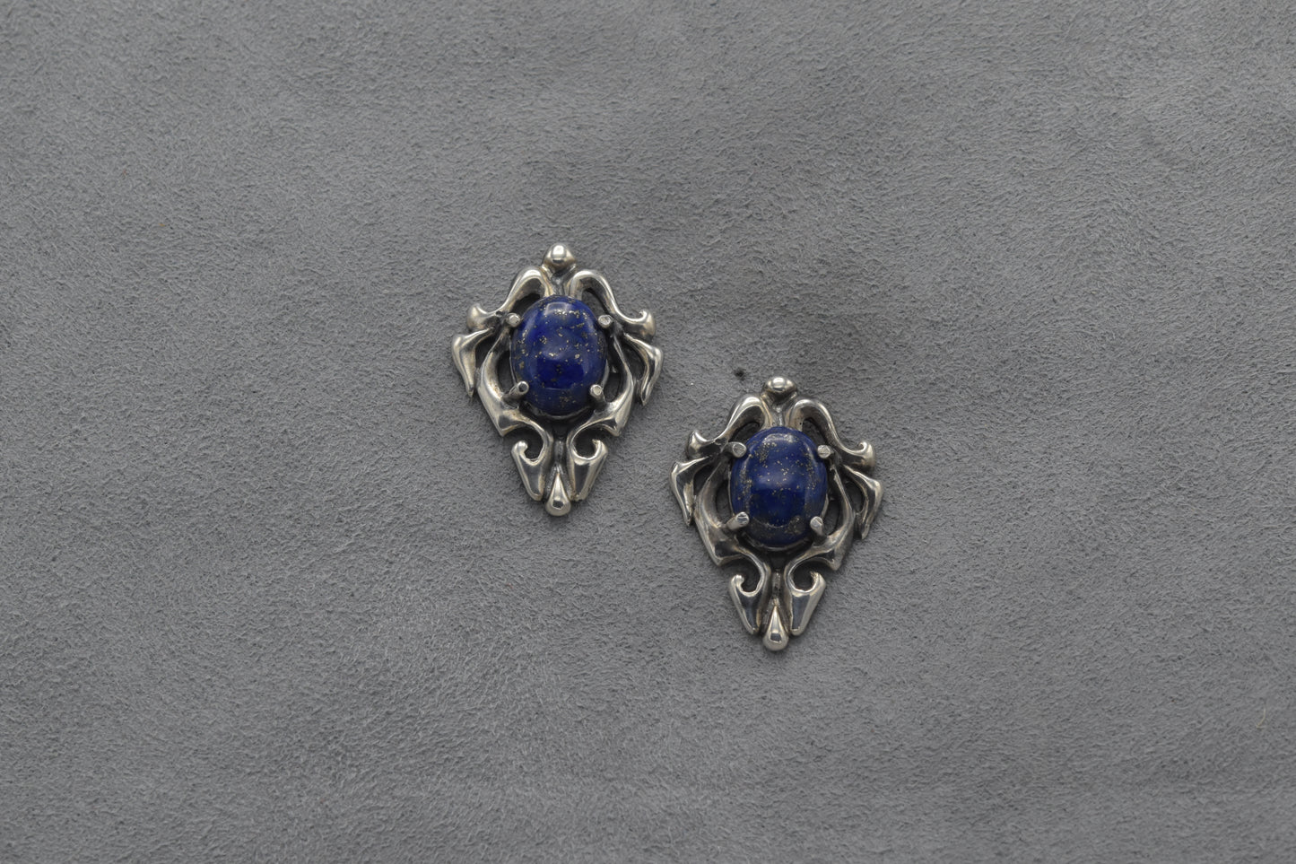 Scroll Shield Earrings