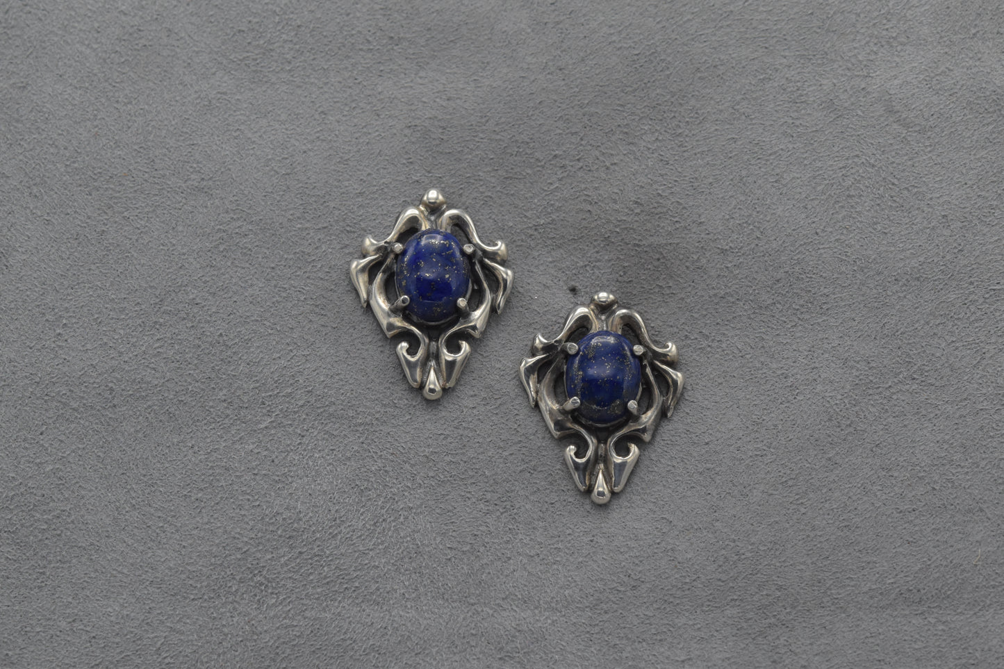 Scroll Shield Earrings