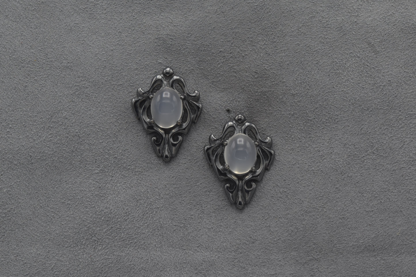 Scroll Shield Earrings
