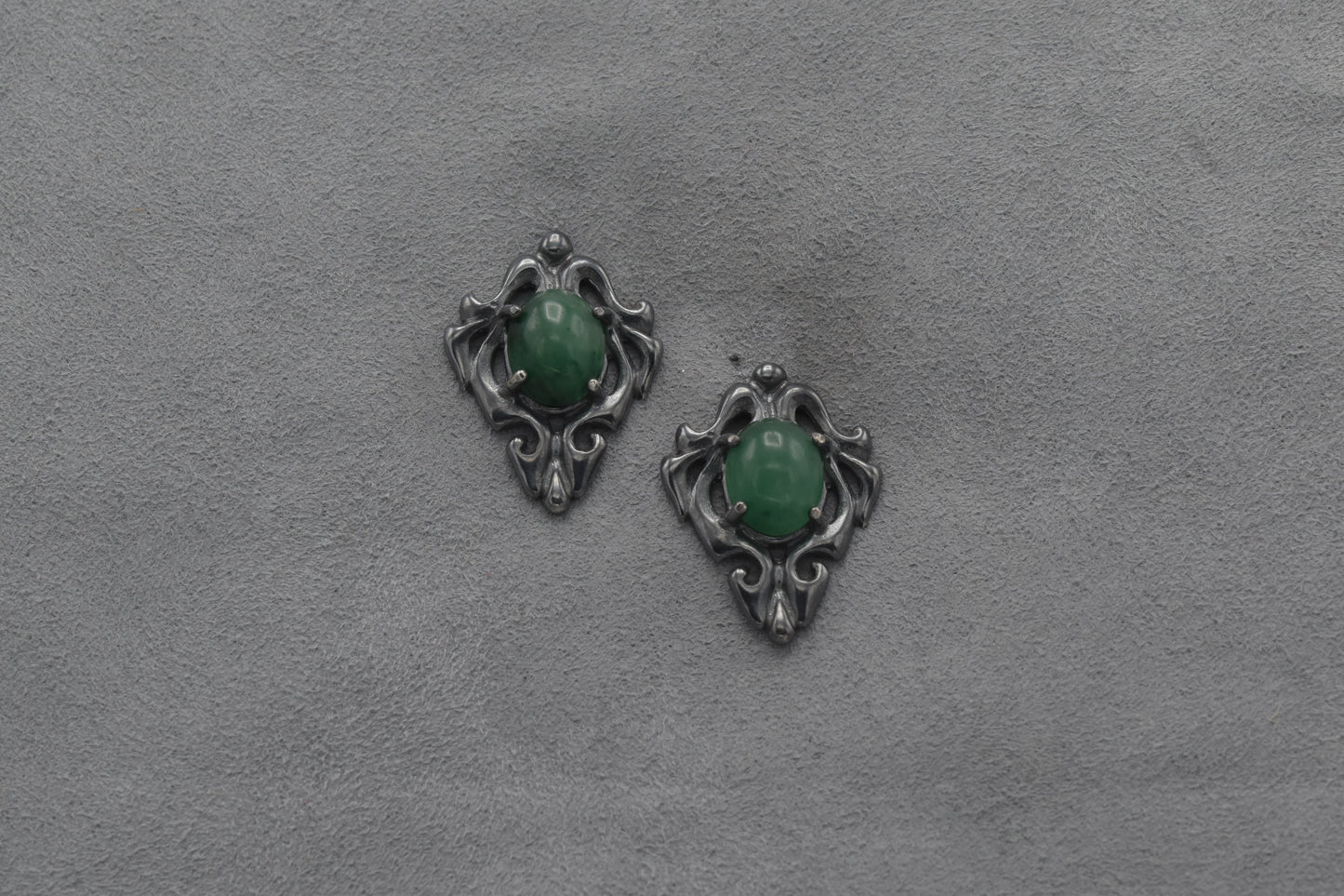 Scroll Shield Earrings