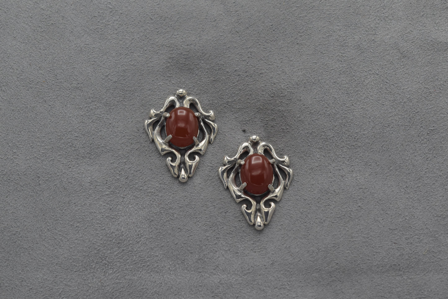 Scroll Shield Earrings