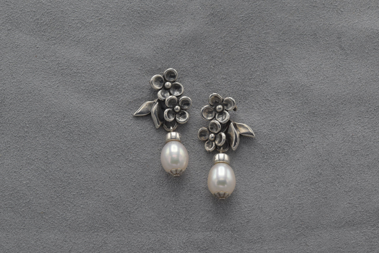 Two Flowers Earrings